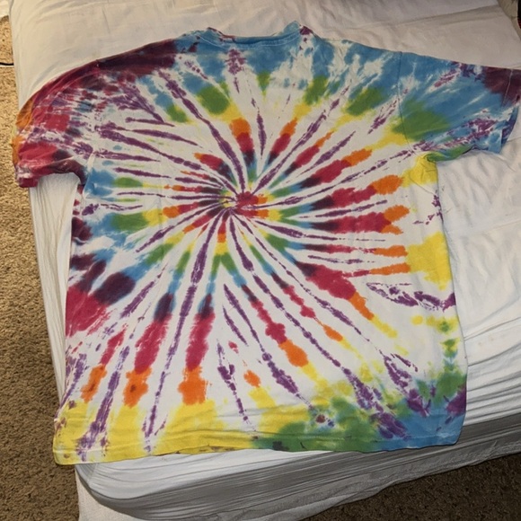 Heaven and Hell Vintage Tie Dye Tee Single Stitch Yin Yang - Picture 5 of 5